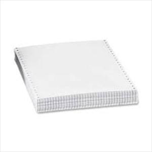 9 1/2 x 7   3-Part White Carbonless Computer Forms with Marginal Perforations left and right