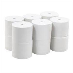 2 1/4 in. x 24 ft. Coreless Thermal Paper Rolls - 100 Rolls per Case.