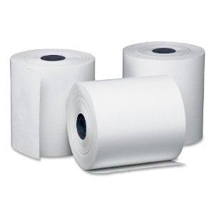 2 1/4 in. (2.25 in.) (56mm) width White Bond Rolls for GILBARCO gas pump: DOT 2