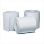 44mm (1.75 in.) white bond rolls for MICROS register: 385-1, 200 slip, 300 slip. 